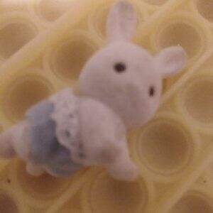 Sylvan Family Crawling Baby rabbit toy figure
